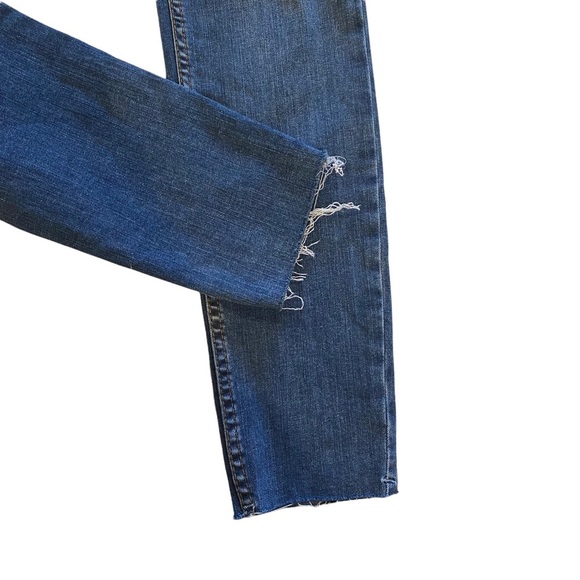 Free People Raw Hem Button Fly Jeans - Picture 3 of 8